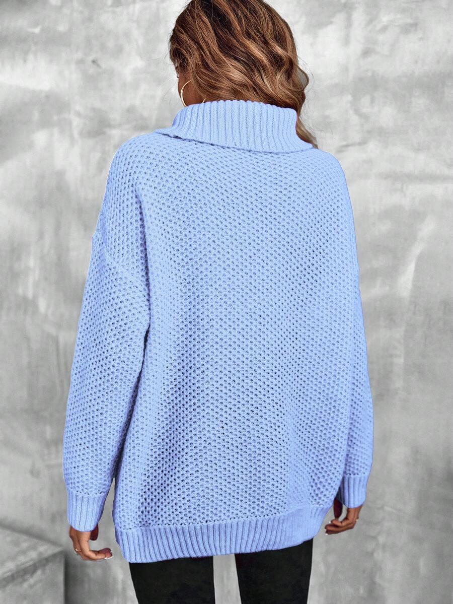 NIEBIESKI SWETER GOLF