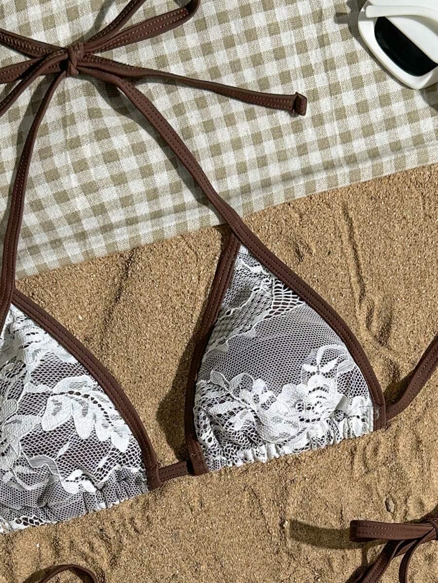 dwuczęściowy kostium kąpielowy