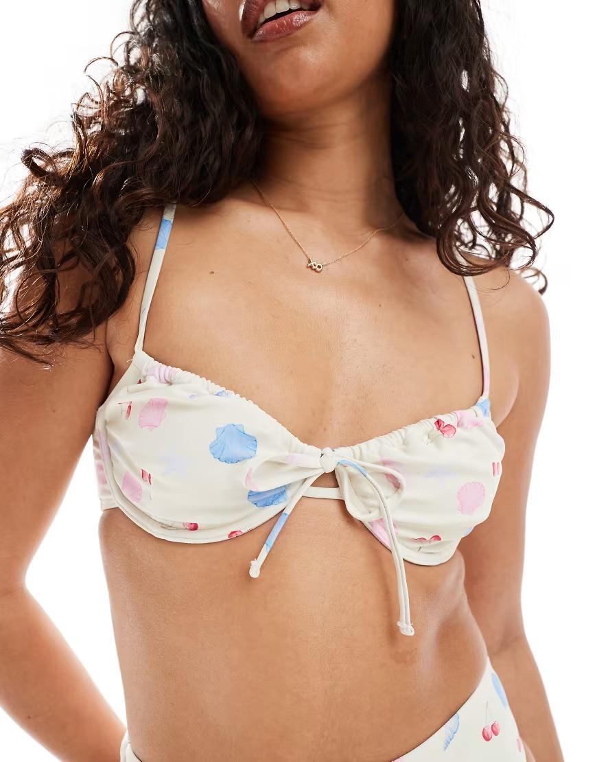 GÓRA OD BIKINI wzór 