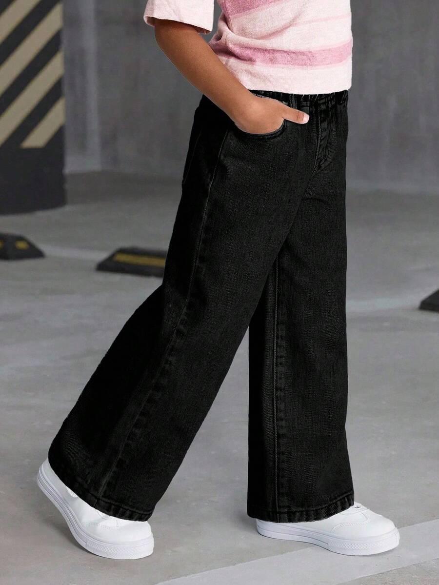 czarne spodnie jeans 