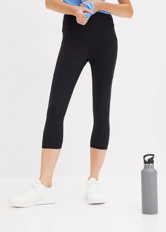 CZARNE LEGGINSY KIESZENIE