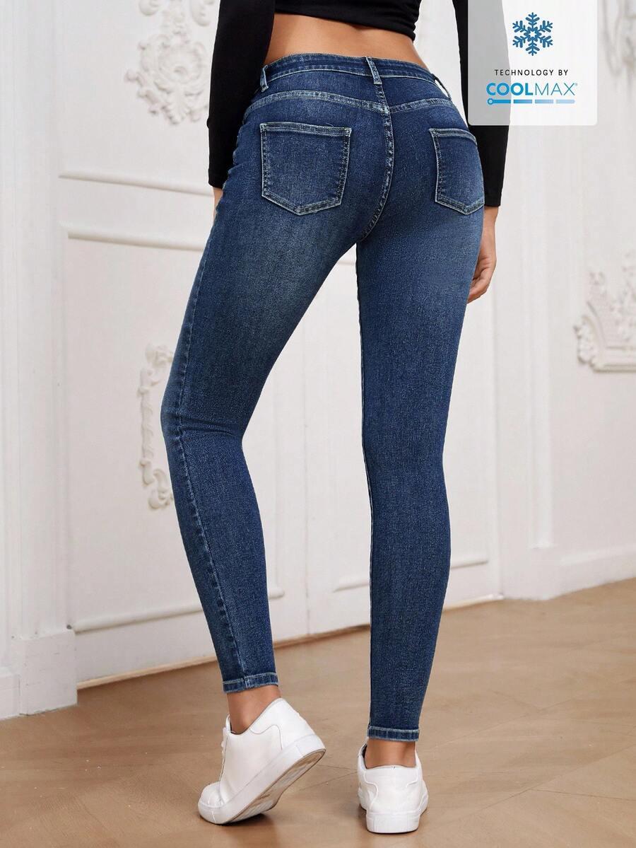 spodnie jeans rurki