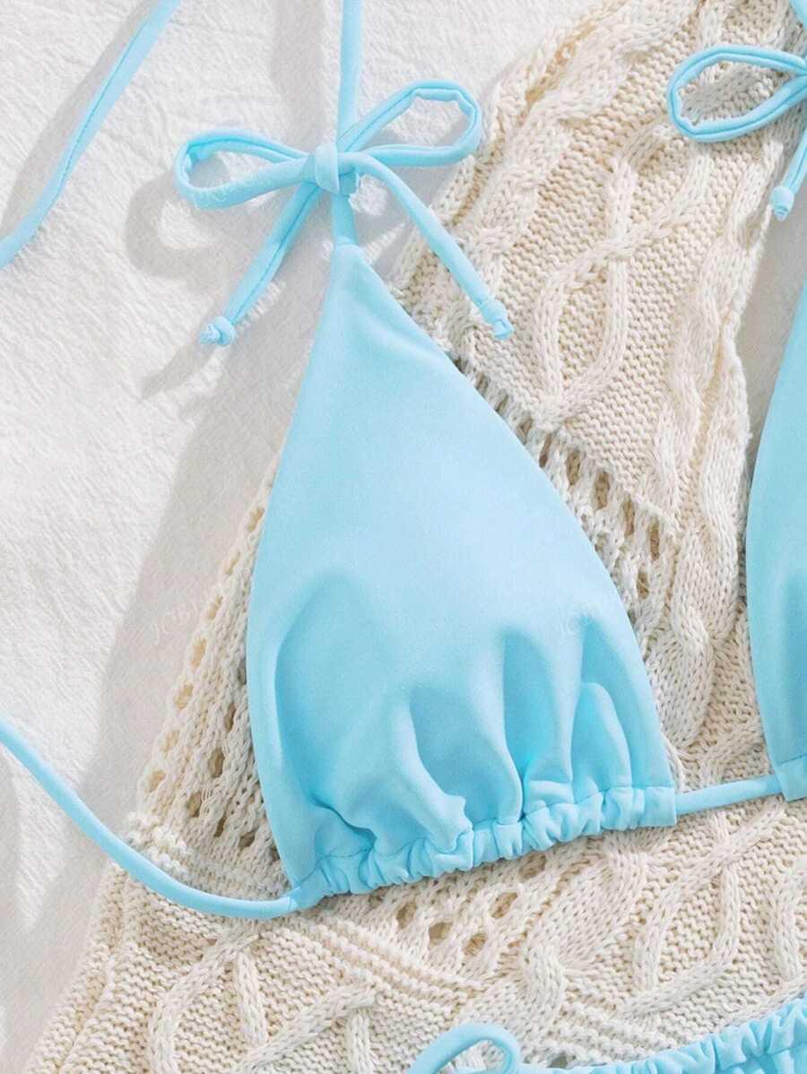 niebieska góra od bikini