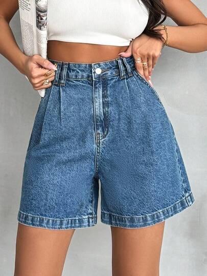NIEBIESKIE SPODENKI JEANS