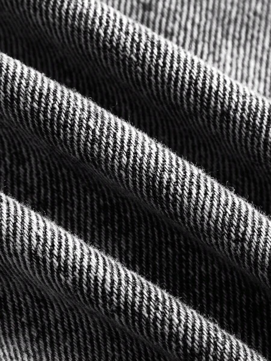 SZARE SPODNIE JEANS