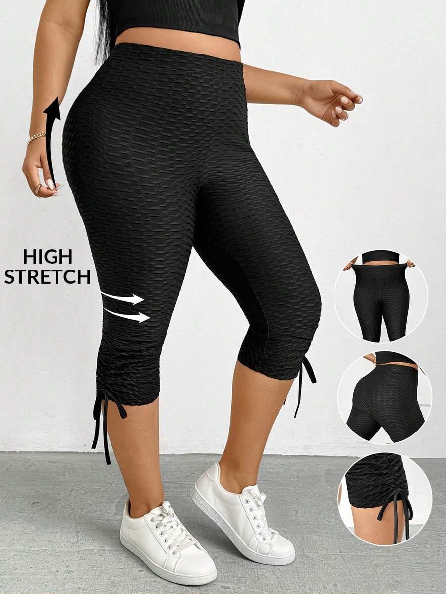 CZARNE LEGGINSY WYSOKI STAN