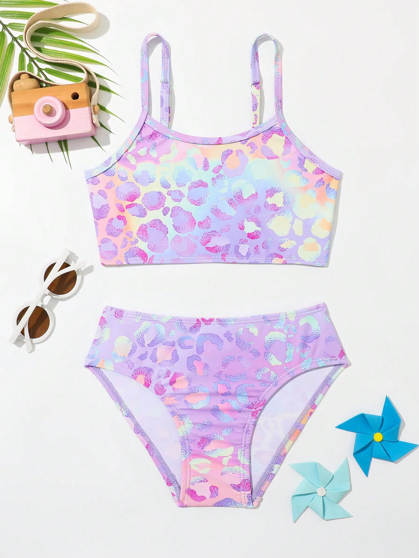 DWUCZĘŚCIOWY STRÓJ KĄPIELOWY ANIMAL PRINT