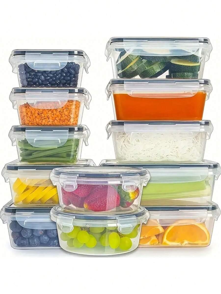 pojemniki na żywność z pokrywką 5-pack 
