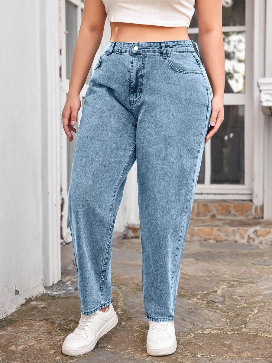 NIEBIESKIE SPODNIE JEANS