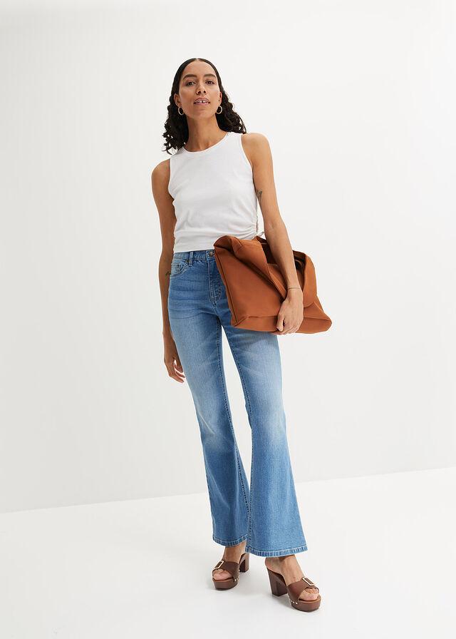NIEBIESKIE SPODNIE JEANS