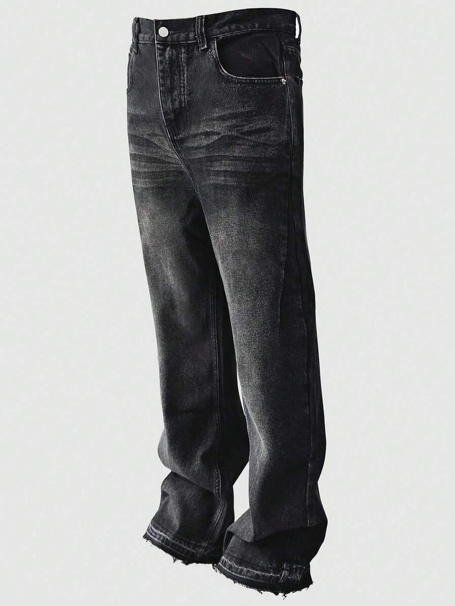 czarne spodnie jeans