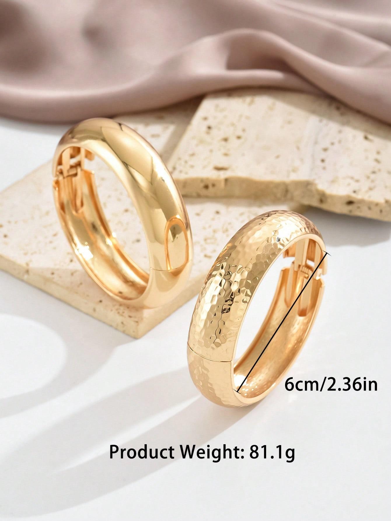 złota bransoletka 2-pack