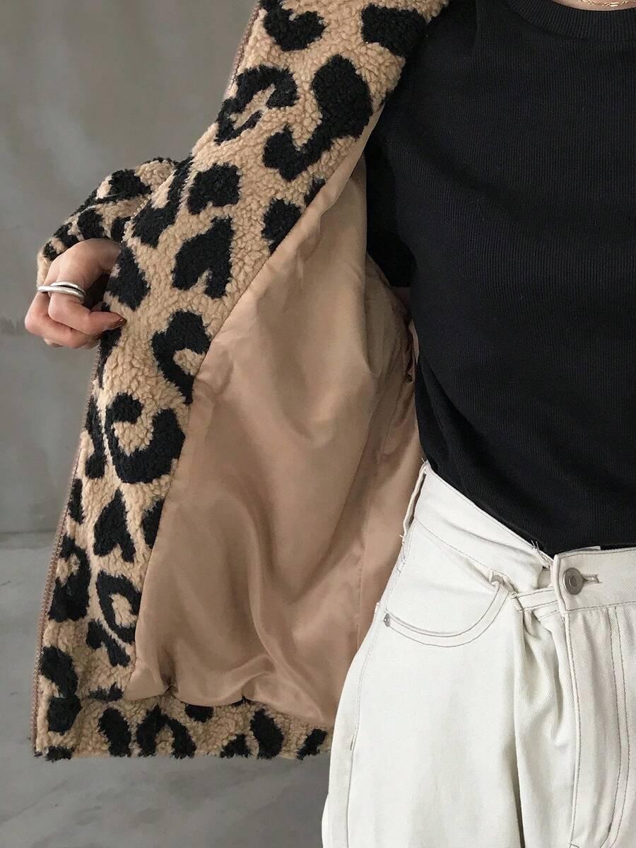 bluza leopard print