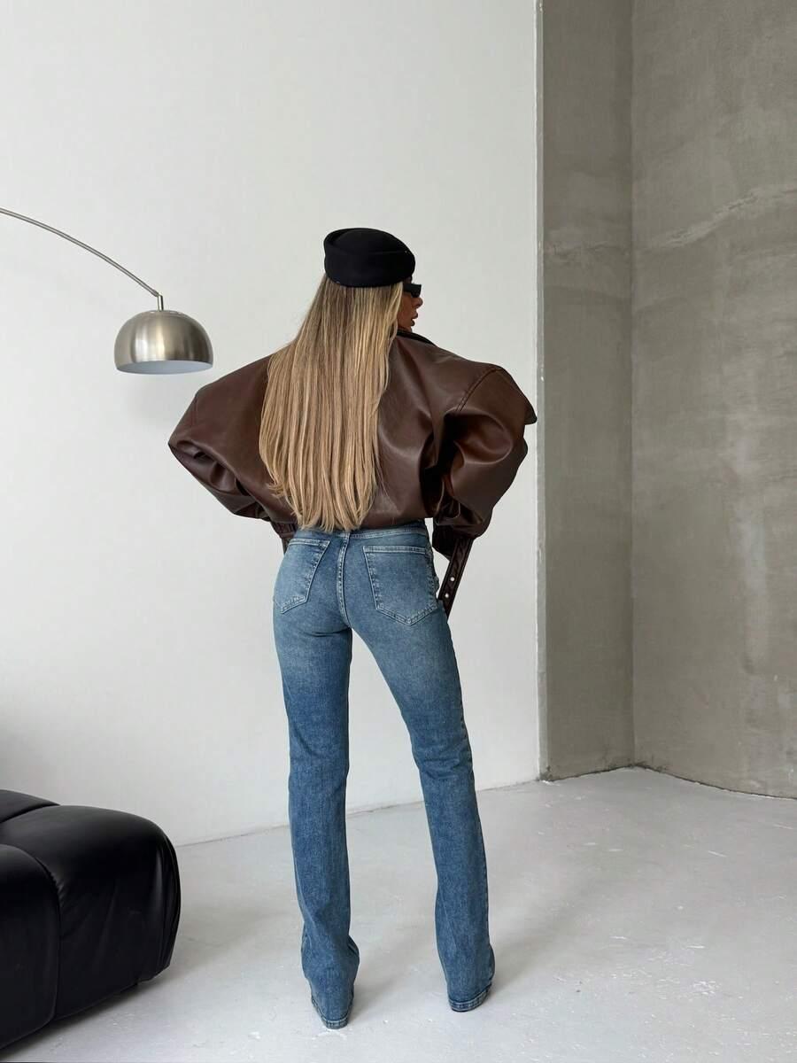 NIEBIESKIE SPODNIE JEANS 