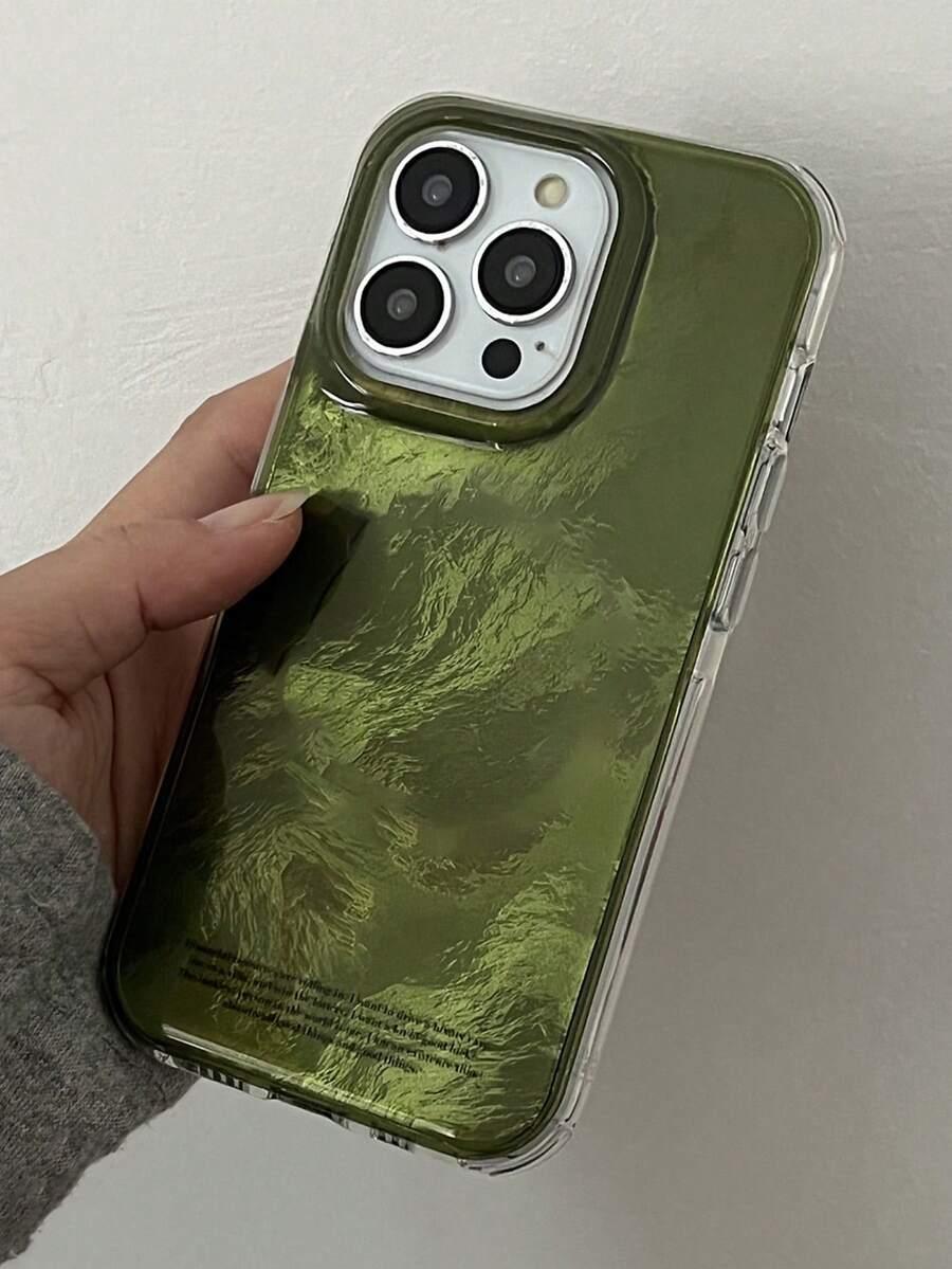ZIELONE ETUI NA TELEFON IPHONE 15 pro max