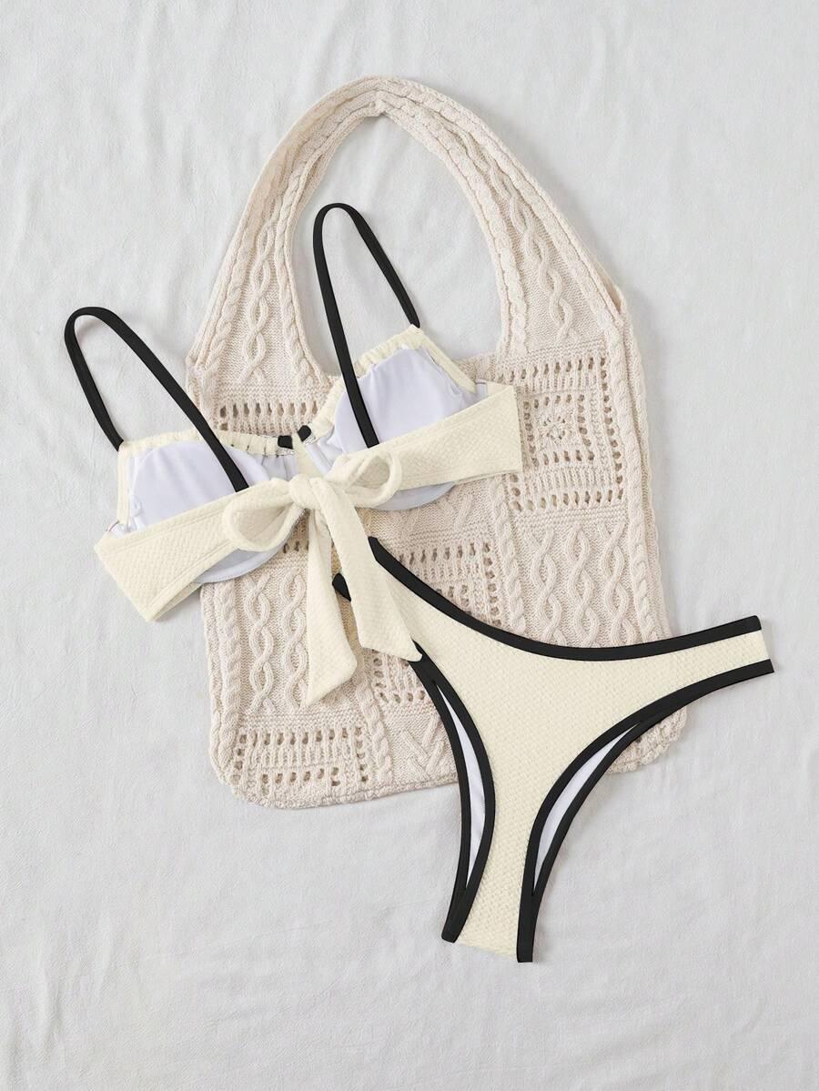 dół od bikini kontrast