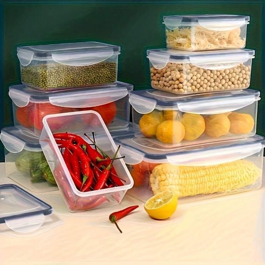 POJEMNIK DO PRZECHOWYWANIA JEDZENIA 4-PACK