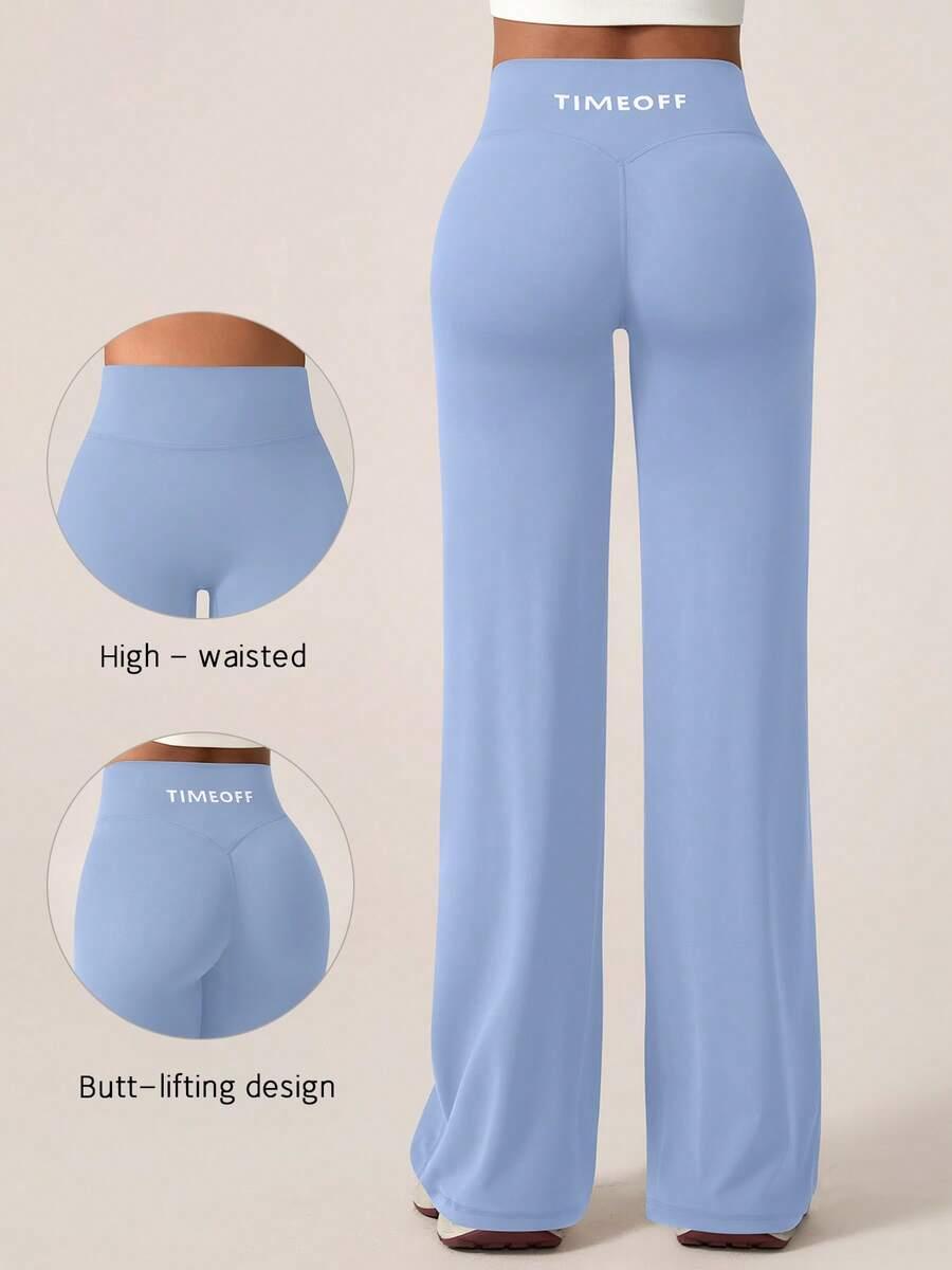 NIEBIESKIE LEGGINSY PROSTA NOGAWKA