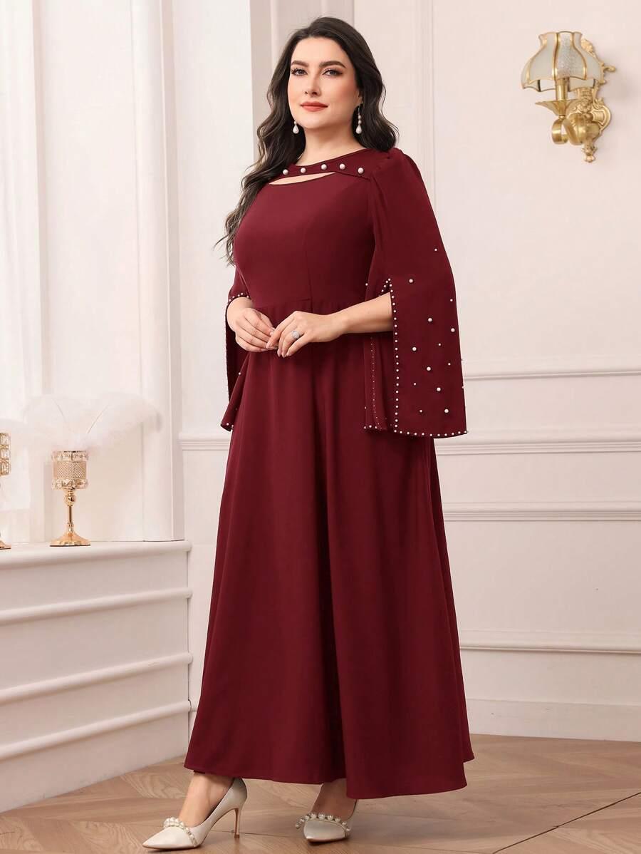 SUKIENKA KOKTAJLOWA MAXI OVERSIZE 