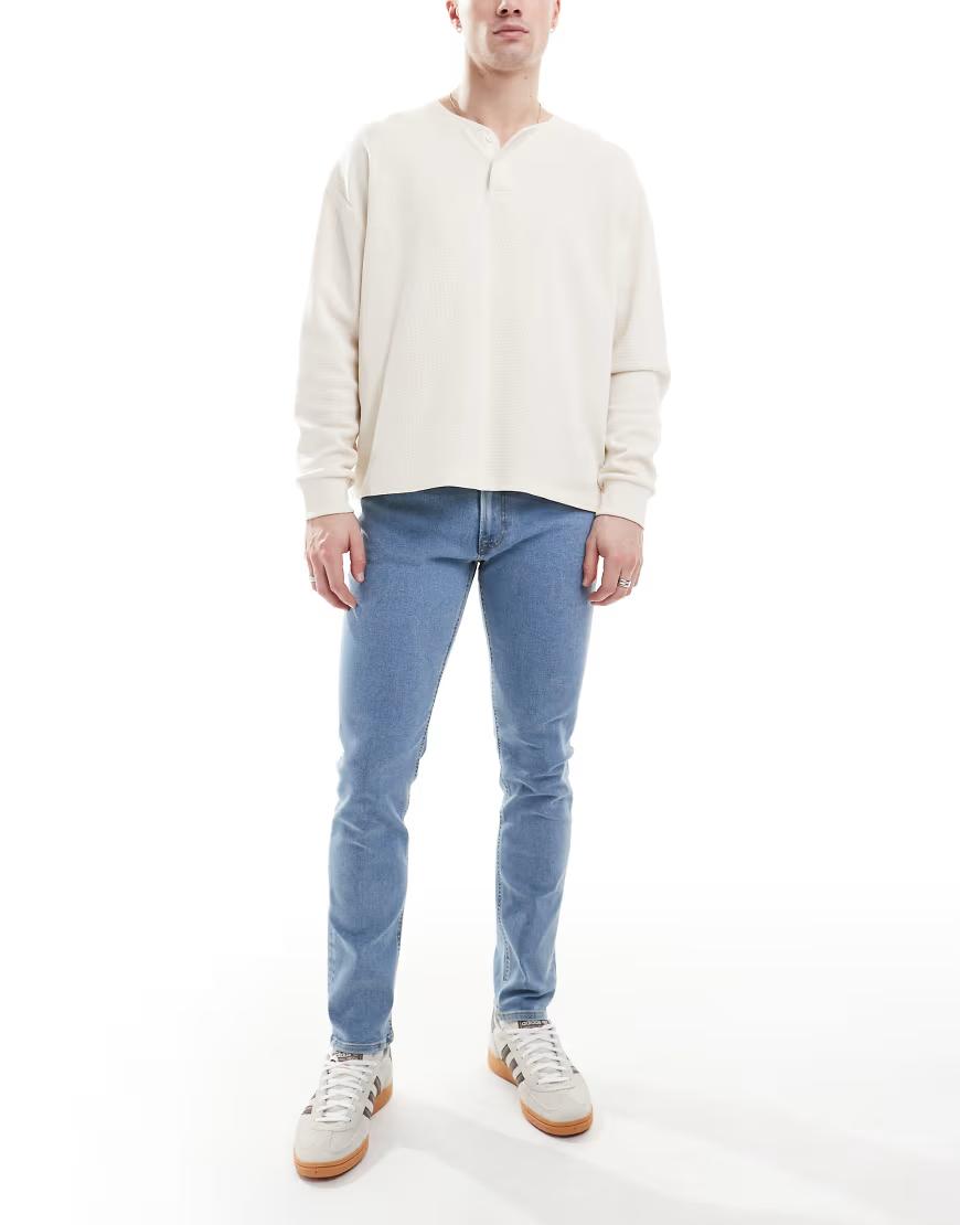 NIEBIESKIE SPODNIE JEANS