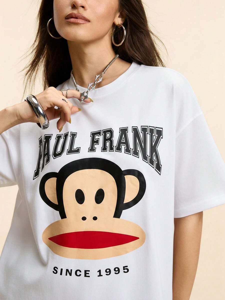 BIAŁY T-SHIRT OKRĄGŁY DEKOLT 