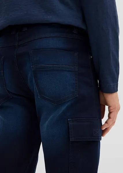 JEANSY CARGO Z PROSTĄ NOGAWKĄ