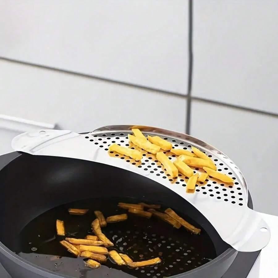 srebrne sitko kuchenne