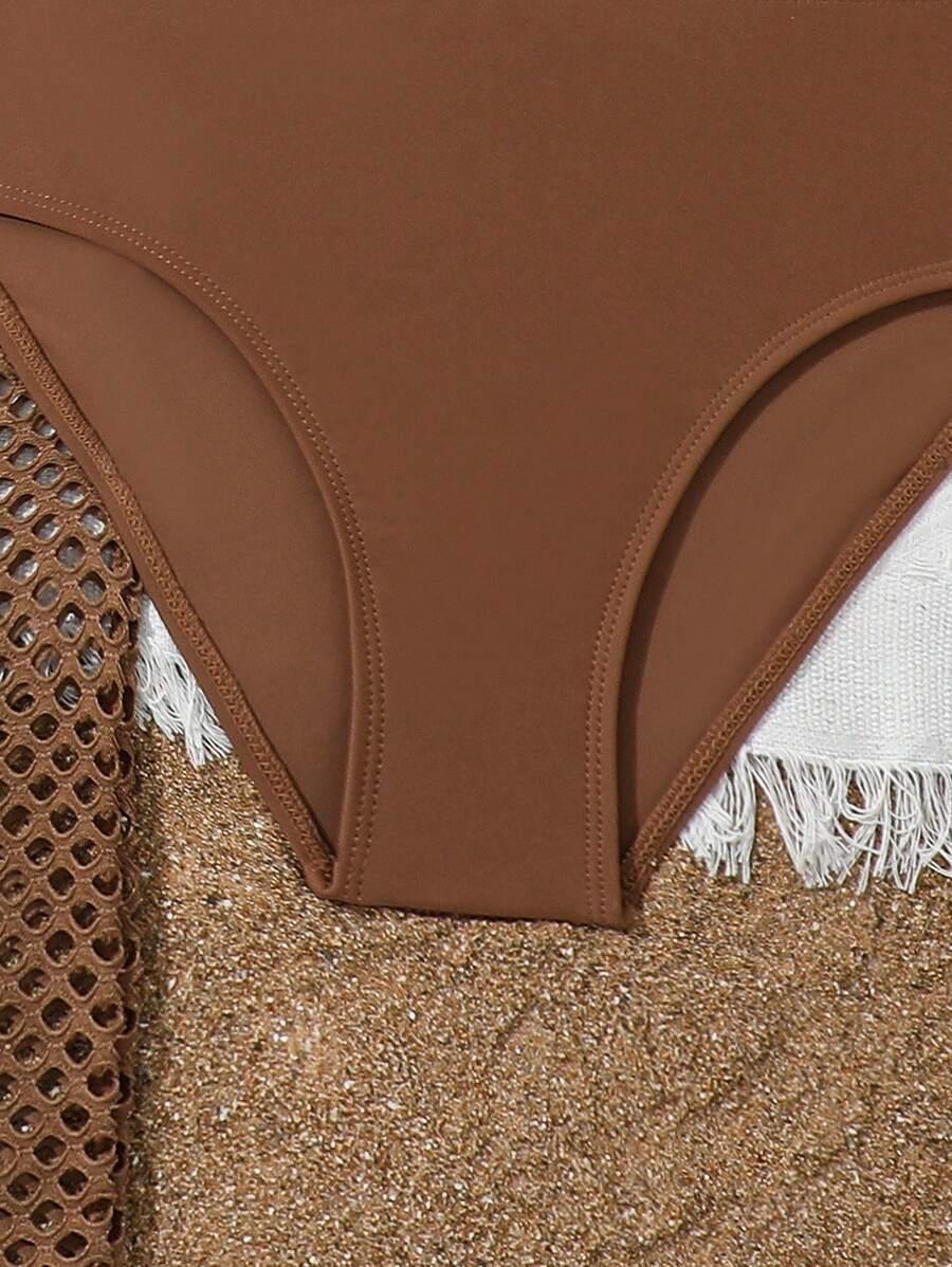 BRĄZOWY DÓŁ OD BIKINI