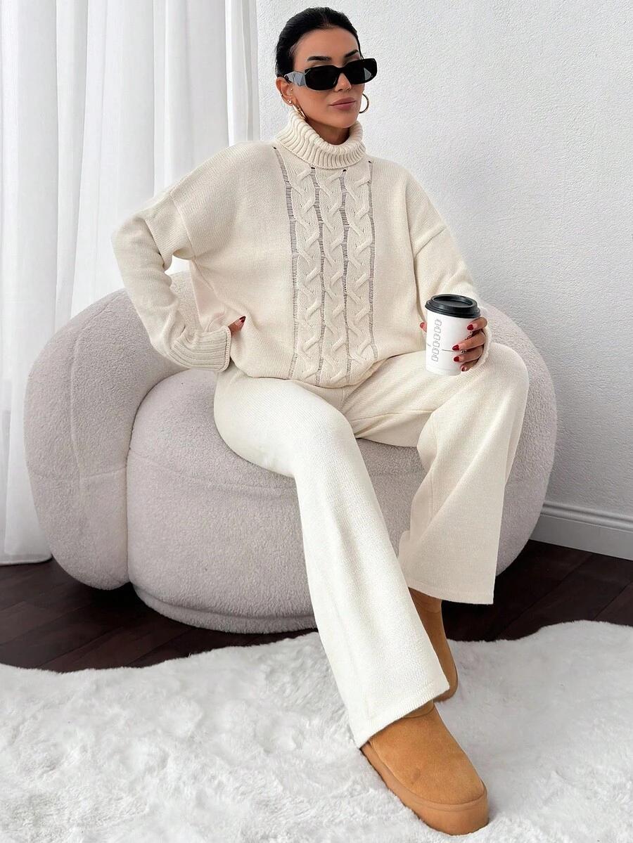 KOMPLETY SWETER SPODNIE