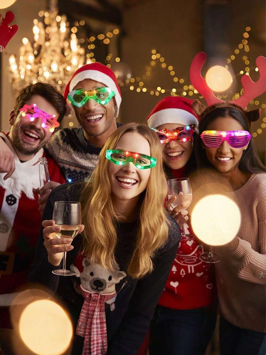 OKULARY LED ŚWIECĄCE 10-PACK