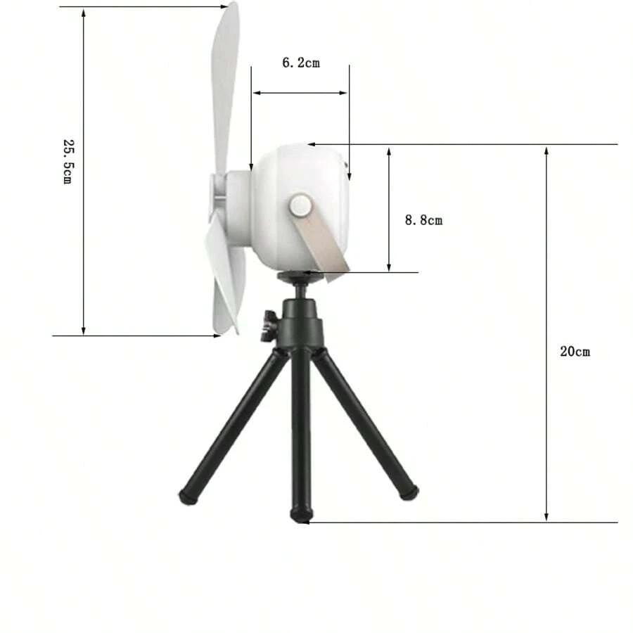 BIAŁY MINI WENTYLATOR