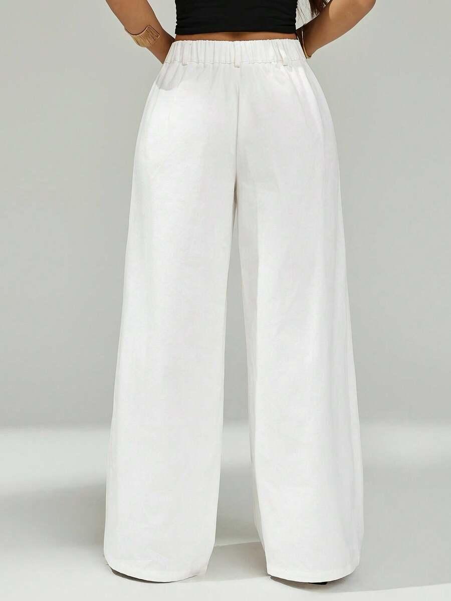 białe spodnie jeans