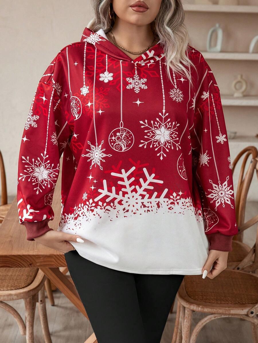 BLUZA DAMSKA Z MOTYWEM ŚWIĄTECZNYM