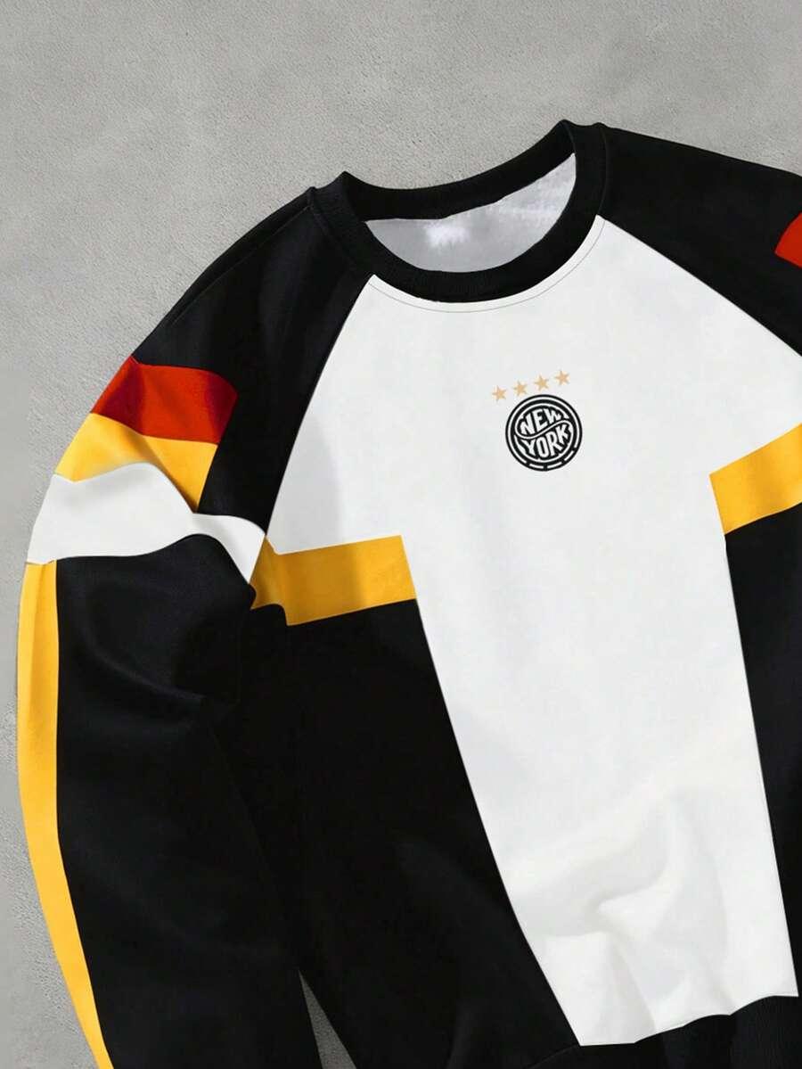 bluza okrągły dekolt
