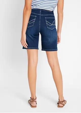 NIEBIESKIE SPODENKI JEANS KIESZENIE 