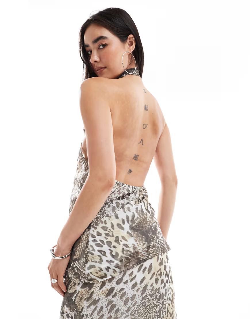 TOP ODKRYTE PLECY animal print