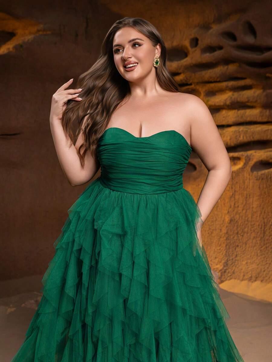 zielona sukienka maxi 