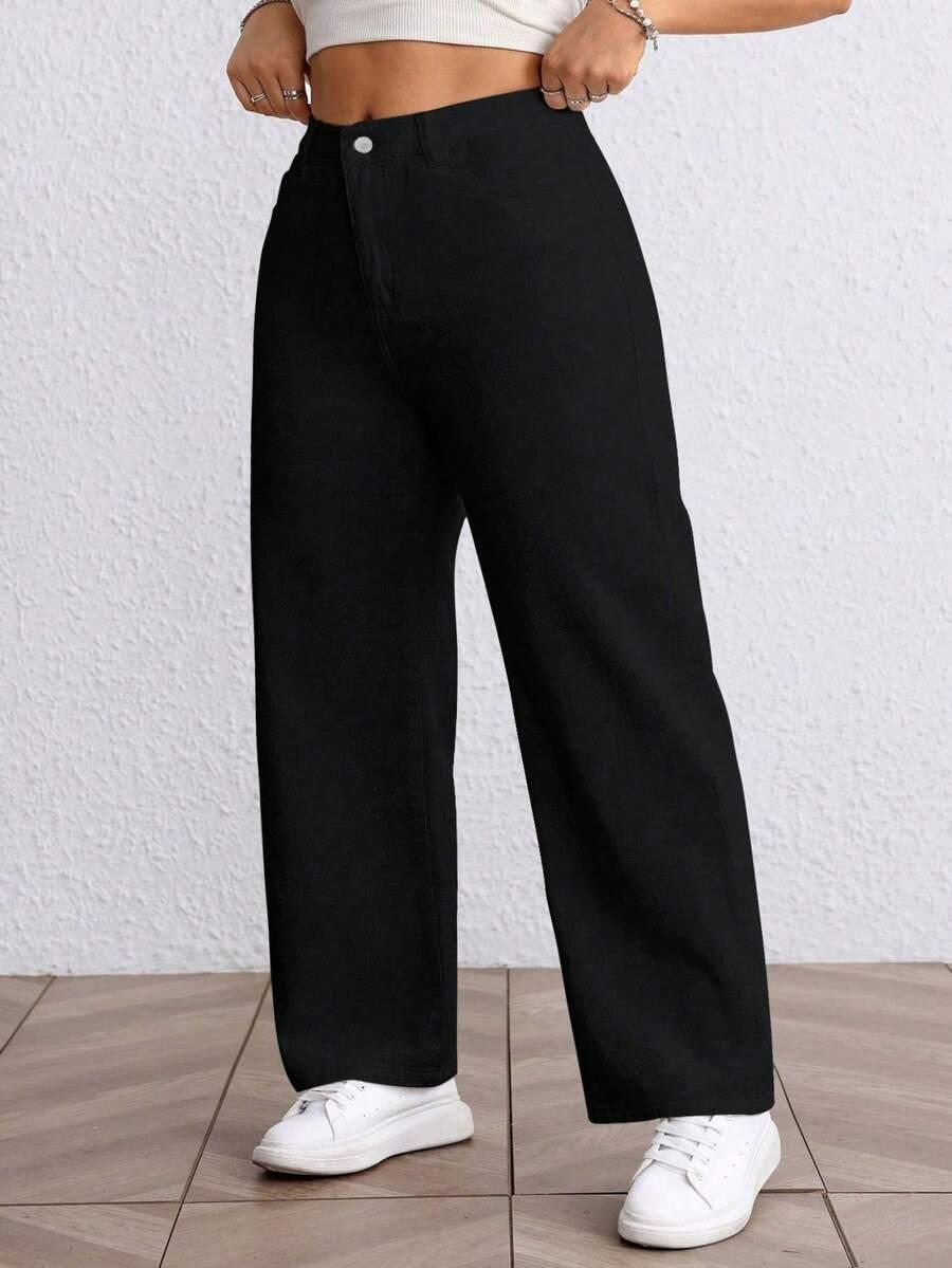 czarne spodnie jeans