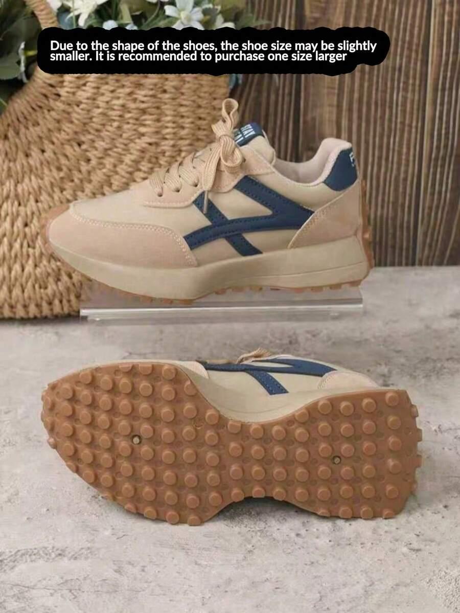 BRĄZOWE BUTY SPORTOWE