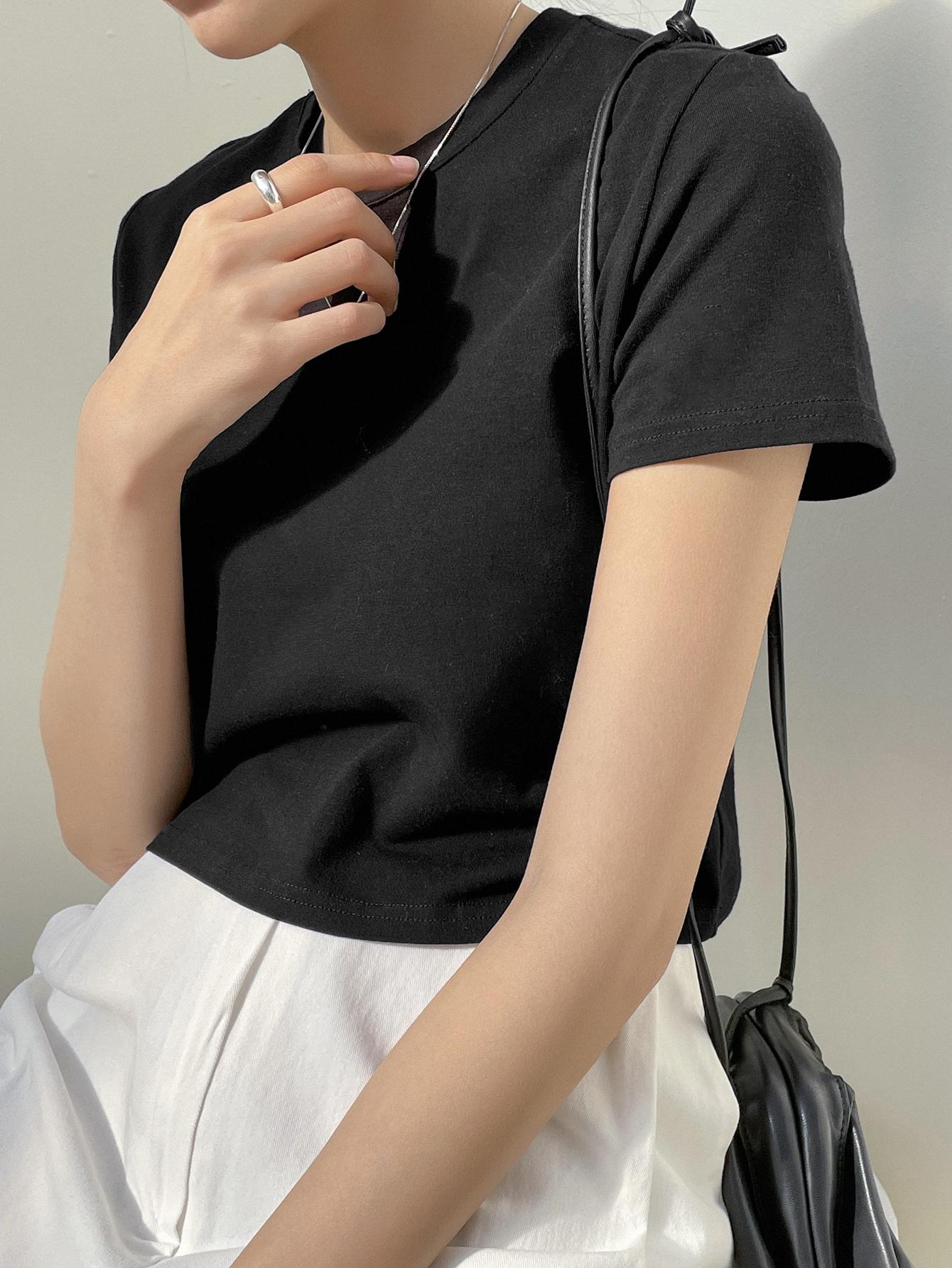 CZARNY t-shirt BASIC