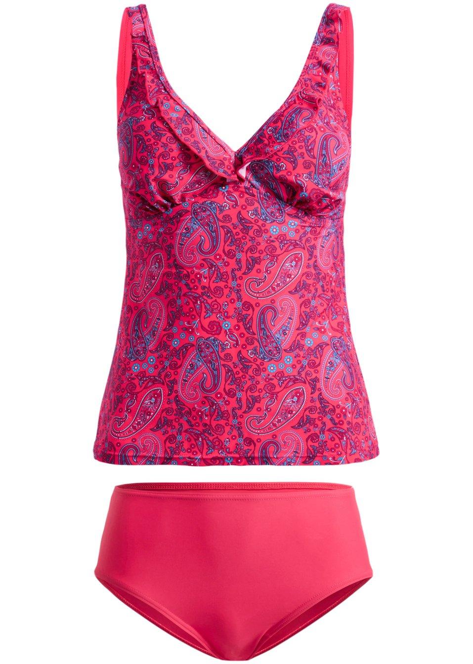TANKINI 2-CZĘŚCIOWE ZE WZOREM 