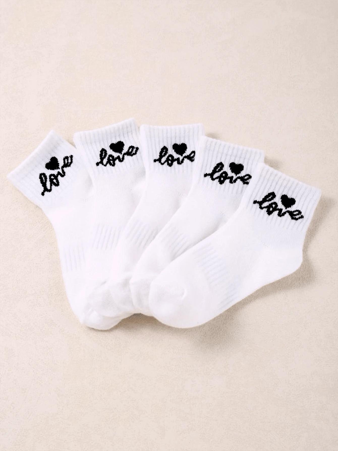 czarne skarpetki 5-pack 