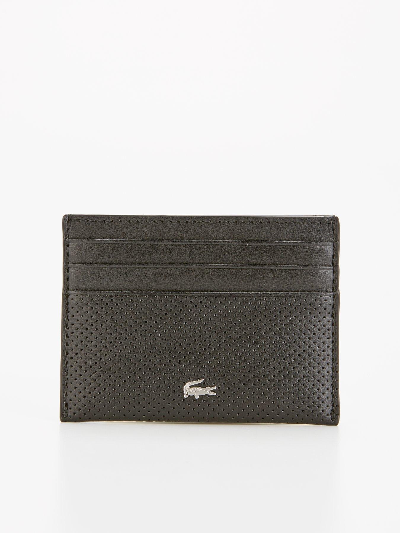 LACOSTE ZESTAW SKÓRZANY PASEK I ETUI NA KARTY RC4092 000