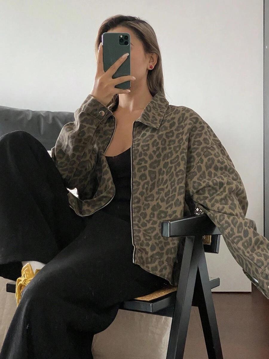 KURTKA ANIMAL PRINT