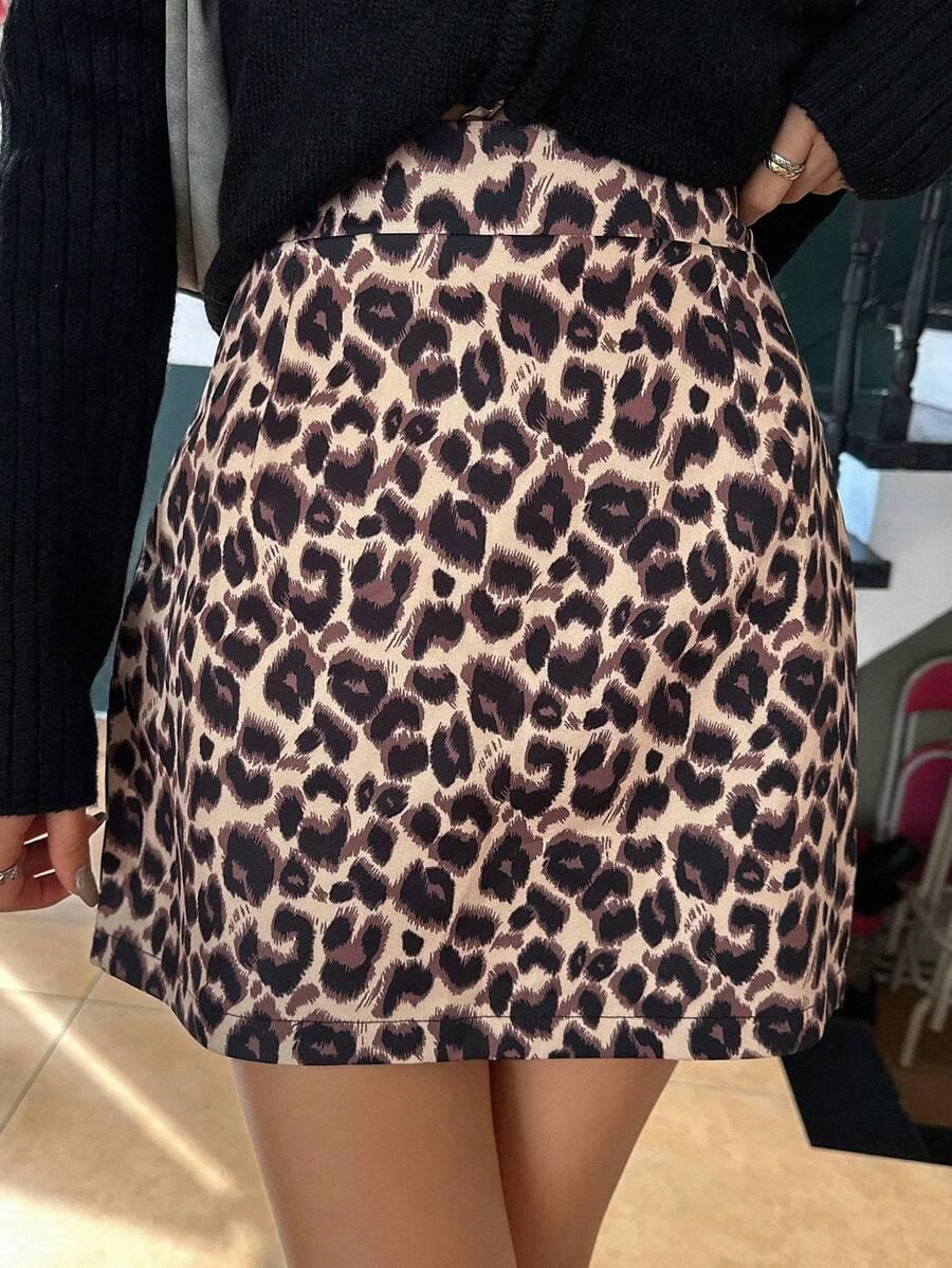 SPÓDNICA ANIMAL PRINT