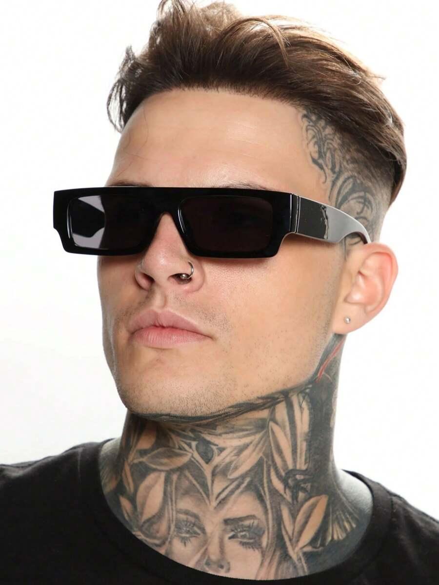 czarne okulary przeciwsłoneczne