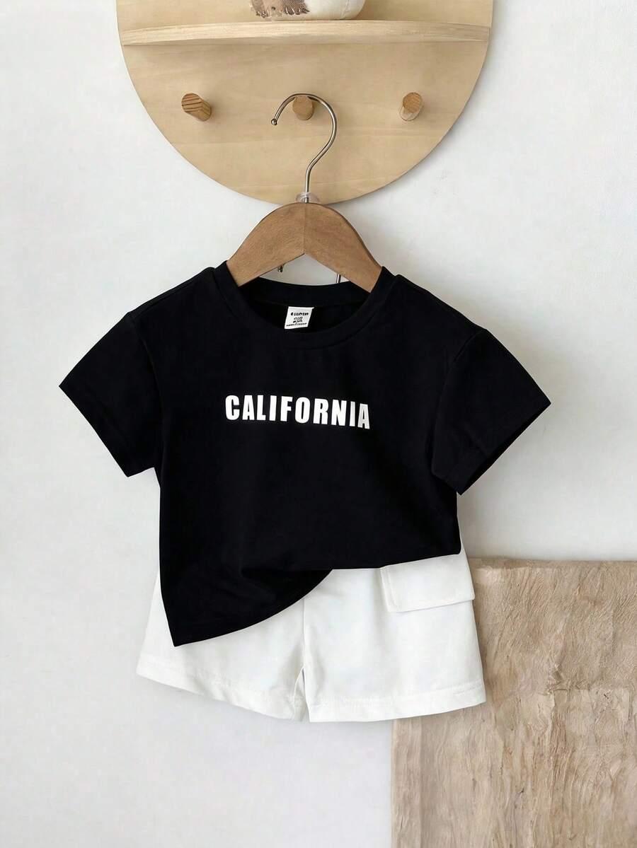 t-shirt spodenki komplet