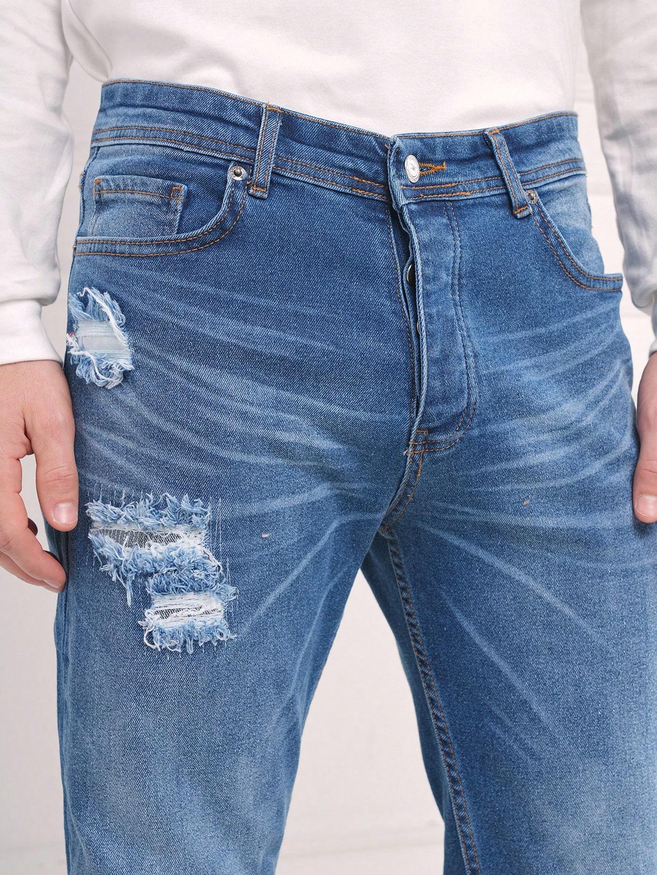 JEANSY MĘSKIE BOOTCUT BAWEŁNIANE 