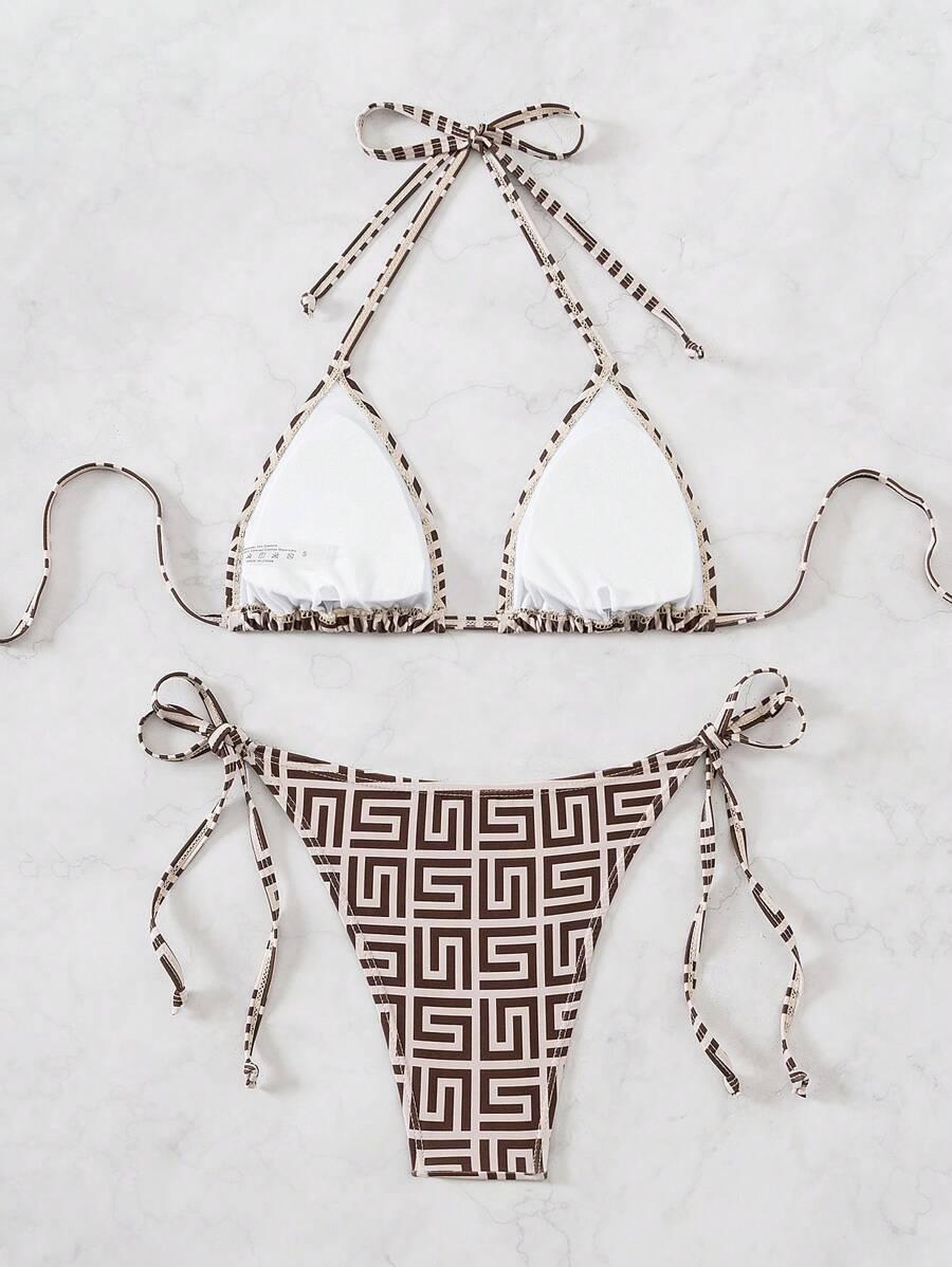 DÓŁ OD BIKINI WIĄZANIE PRINT