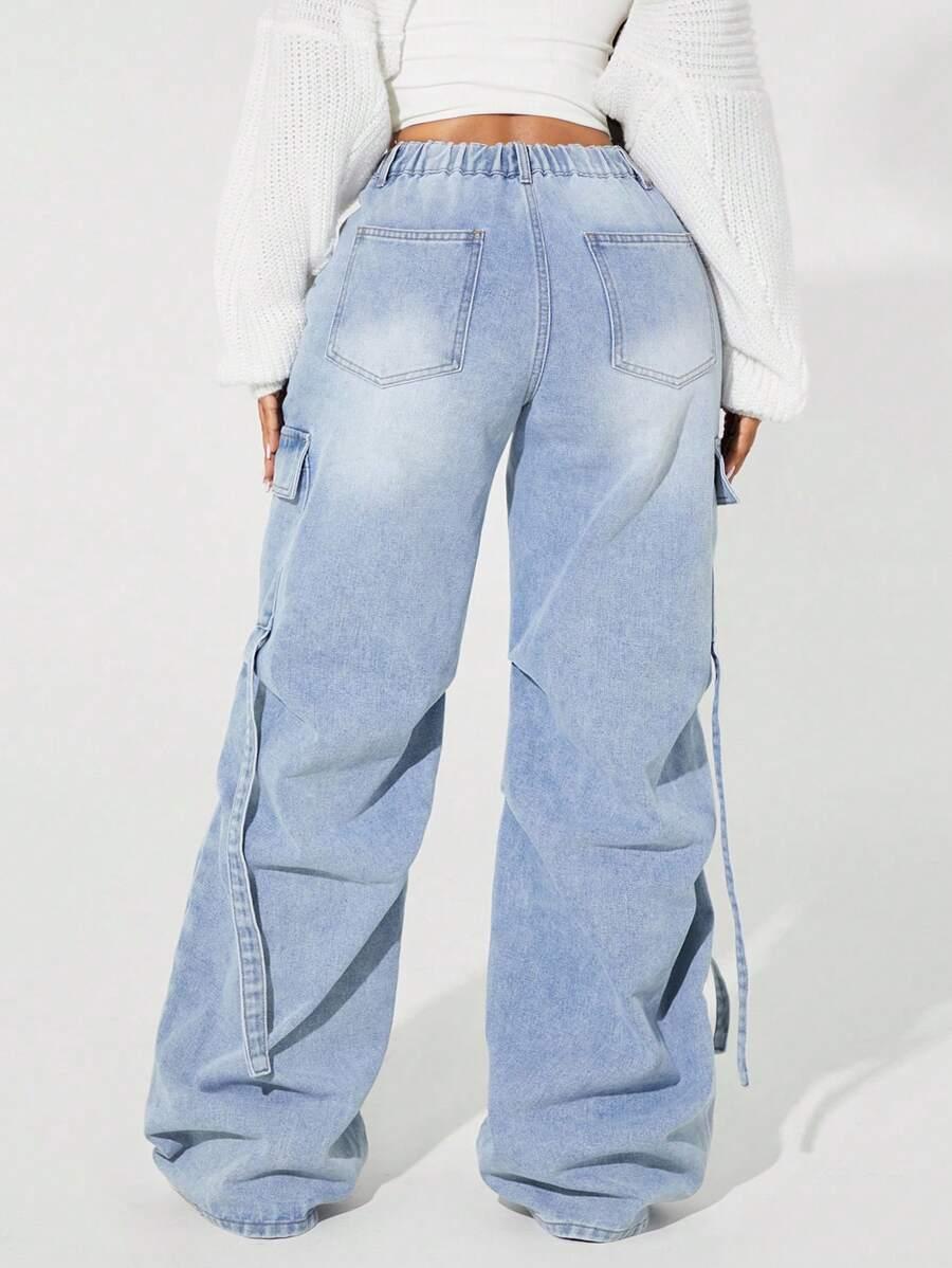 szerokie spodnie vintage jeans